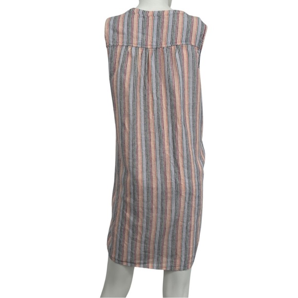 Sonoma Linen Blend Pin-tuck Tank Dress - Picture 2 of 7